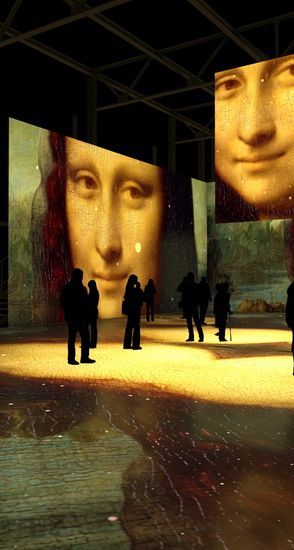 Мультимедийная выставка "Леонардо да Винчи. Тайна гения"