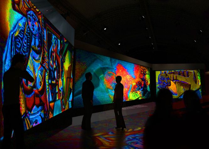 Мультимедийная выставка "Пабло Пикассо. Желание, пойманное за хвост"