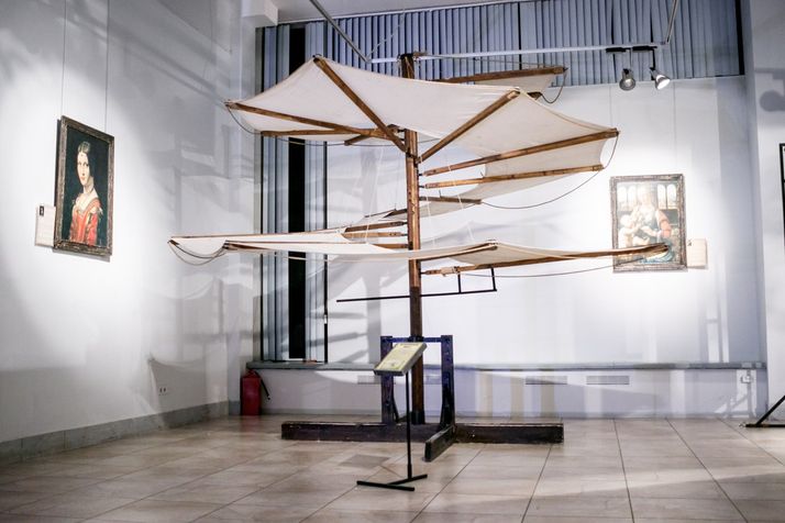 Выставка Леонардо да Винчи "Ожившие изобретения"